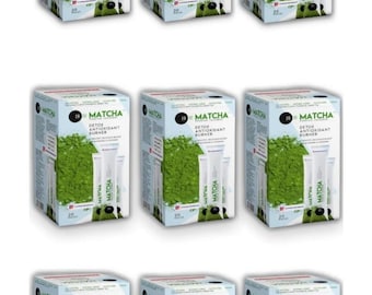 Matcha Premium Japanskt Jordgubbssmaksatt Detox Burner Form Tea 9 askar