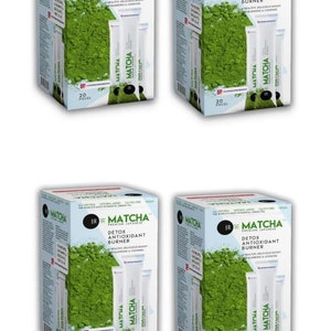 Matcha Premium Japanese Strawberry Flavored Detox Burner Form Tea 4 boxes