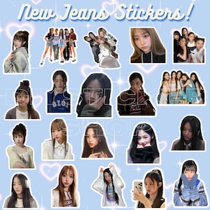 New Jeans K-pop Stickers  New Jeans Motion Stickers — Ronin Decals