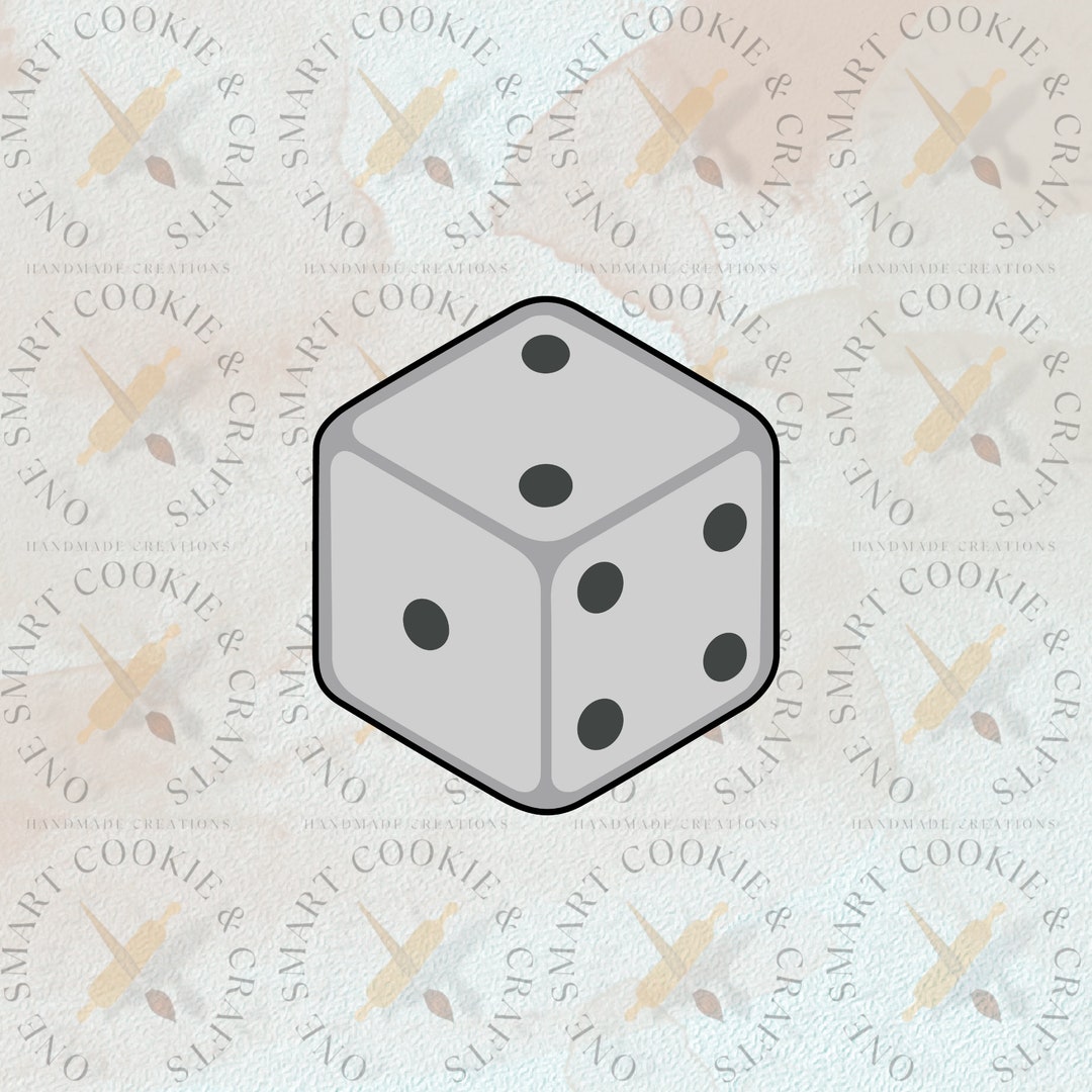 Dice Cookie Cutter/board Game Cookie Cutter/game Night Cookie Cutter/card Game Cookie Cutter