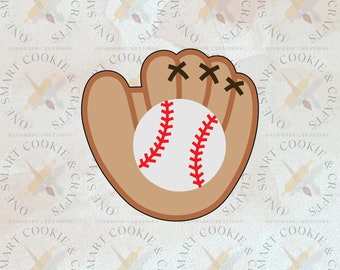 Glove Cookie Cutter/Baseball Mitt Cookie Cutter/Baseball Cookie/Little League Cookie Cutter/MLB Cookie/Softball Cookie Cutter