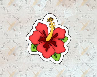 Hibiskus Ausstecher/Blumen Ausstecher/Hawaii Ausstecher/Reise Ausstecher/Luau Ausstecher/Urlaub Ausstecher