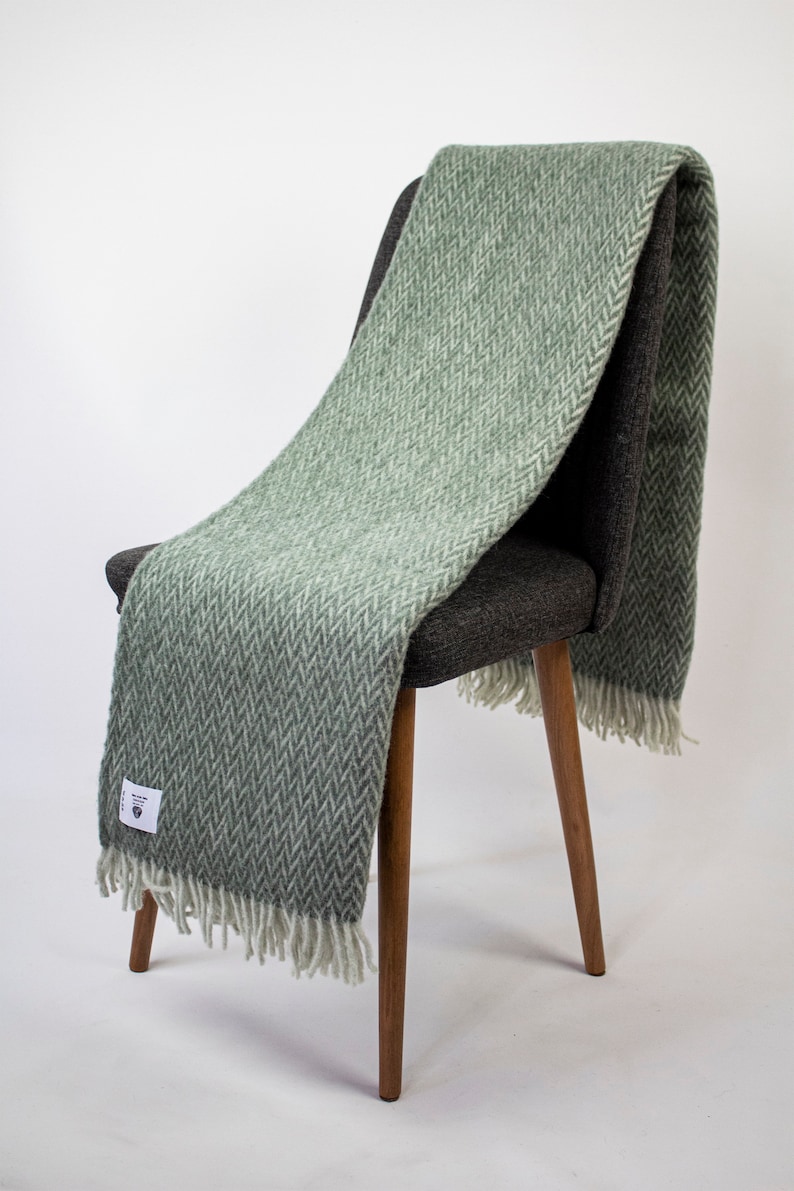 SultansGem Wool Throw Blanket - Thumbnail 4