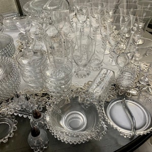 Candlewick Glassware Vintage Glassware by IMPERIAL GLASS-OHIO