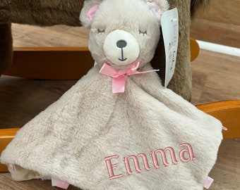 Custom baby lovey security blanket | personalized lovie blanket for babies | Embroidered baby gift | baby shower gift | lovey | baby lovies