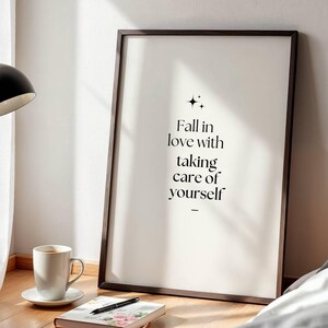 Inspirational Quote Wall Art,  Minimalist Printable Typography, Motivational Decor, Digital Download, Digital Print