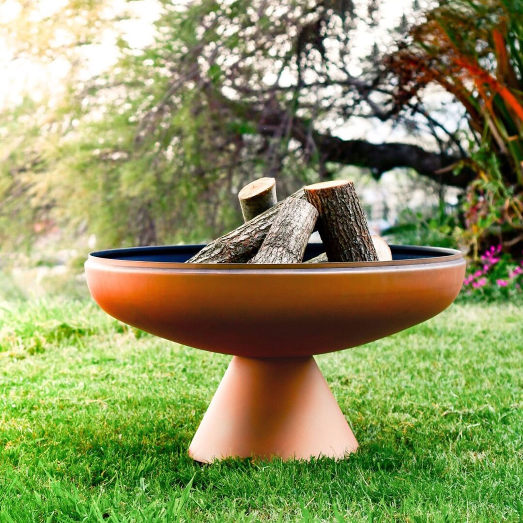 Garden Fire Pits İron Fire Pit Outdoor & Gardening Fire Etsy