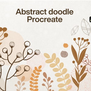 10 Abstract Doodle Procreate | Procreate Stamps | Procreate Brushes, Boho Procreate Stamps, Procreate Texture Stamps, Procreate Shapes