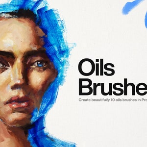 10 Procreate Oil Brushes | Oil brushes, Procreate brushes, iPad brushes, Realistic oil brushset acrylic print pastel dry paint