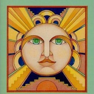 May include: Book cover with a yellow, orange, and blue illustration of a sun with a face. The title of the book is "Health and Light" and the subtitle is "The Extraordinary Study That Shows How Light Affects Your Health and Emotional Well-Being". The author is John N. Ott.