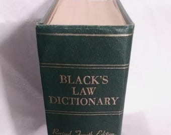 Blacks Law Dictionary 4th Edition