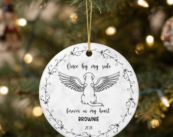 Custom Golden Retriever Remembrance Ornament, Golden Retriever Memorial Ornament, Pet Loss Ornament, Dog Owner Keepsake