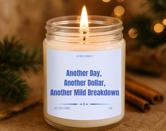 Funny Coworker Candle, Candle for Coworker, Funny Coworker Gift, Work Best Friend Leaving Gift, Work Bestie Leaving