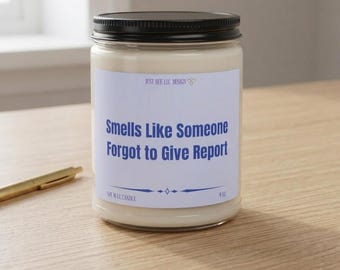 Funny Nurse Candle, Candle for Coworker, Nurse Life Work Humor, Funny Coworker Gift, New Nurse Gift, Nursing Grad Gift