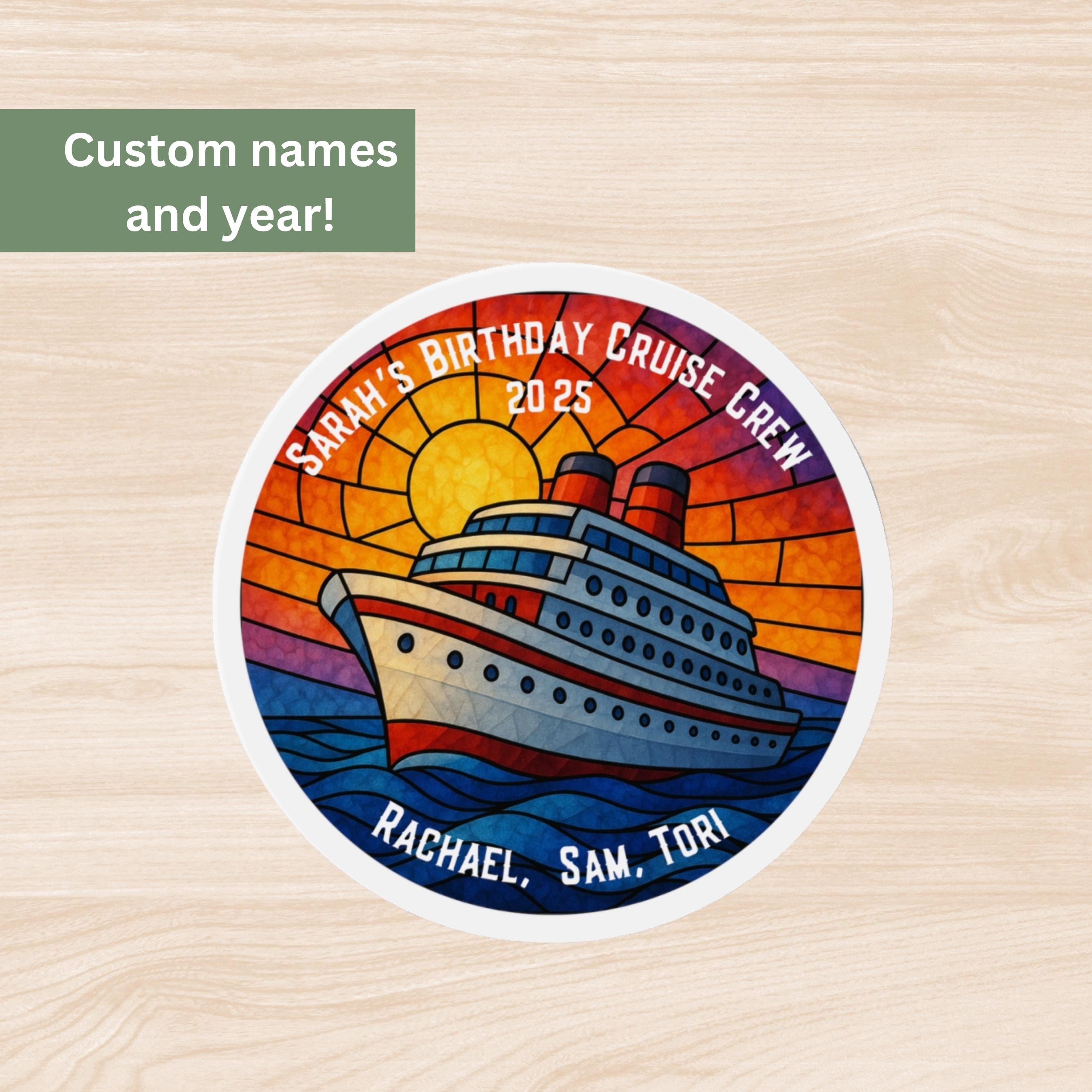 Custom Birthday Cruise Door Magnet, Cruise Gift, Family Cruise Magnets, Custom Cruise Door Sign Magnets, Birthday Cruise Gift