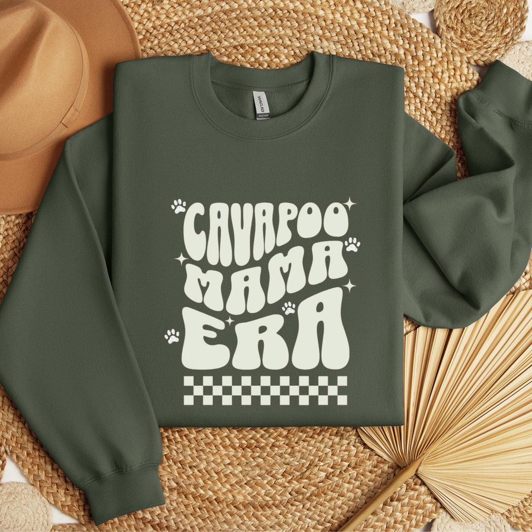Cavapoo Dog Mom Shirt, Dog Mama Sweatshirt, Cavapoo Lover, Cavapoo Gift ...