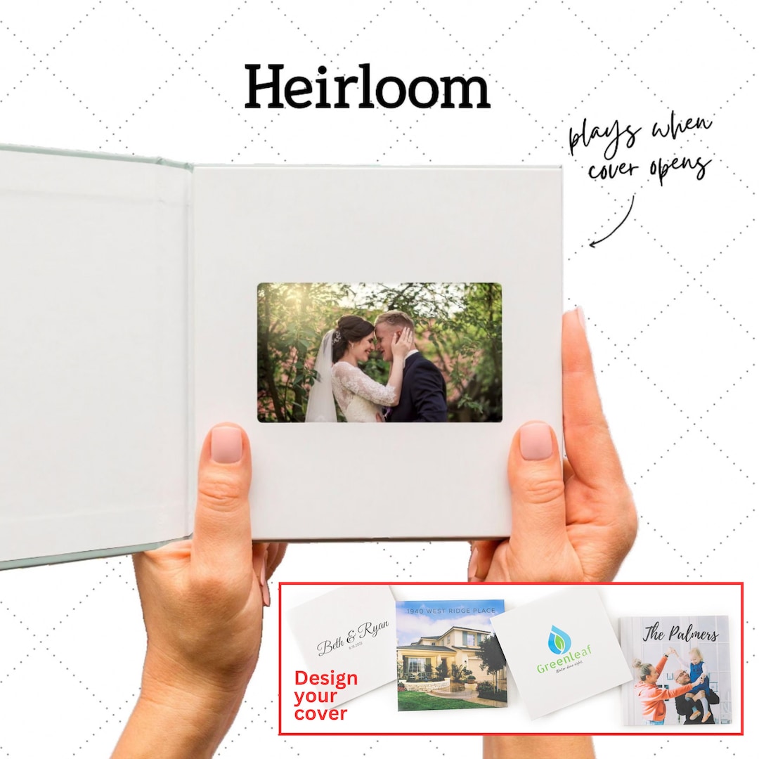 Video/photo Alb Custom Video Book: Personalized Photo Album With Sound - Etsy