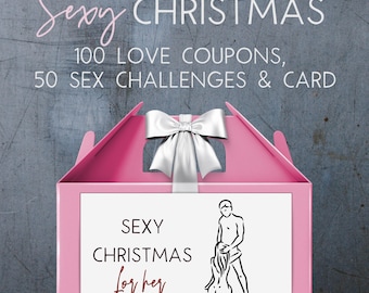 Naughty Valentine: Sexy Gift for Her, Sexy Valentine Gift, Sexy Gift for Girlfriend with Sex Games, Sex Coupons and Sex Dice, Sexy Wife Gift