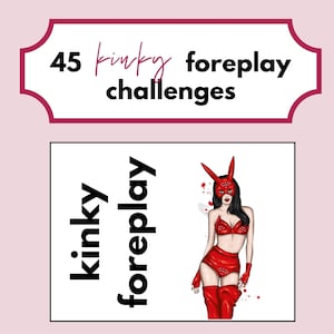 Naughty Christmas: Kinky Foreplay Game, 45 Kinky Challenges, Printable Kinky Sex Game for Couples, Anniversary Gift