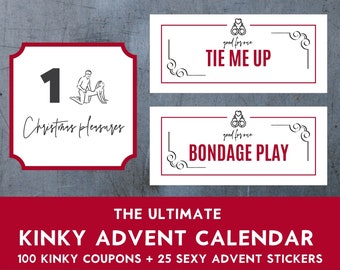 Sexy Advent Calendar Printable - Etsy