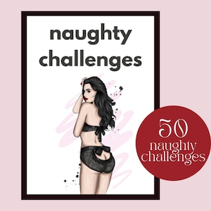 Sex Games, 50 Sex Naughty Challenges, Printable Sex Game for Couples, Couple Coupons, Sexy Challenges