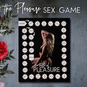 Pleasure Sex Board Game, Printable Sex Game, Perfect Gift for Him or in a Couple Date Night Box