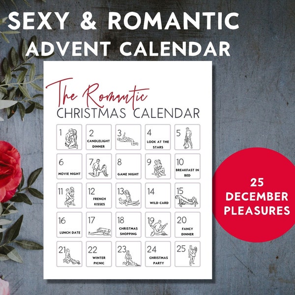 Naughty Advent Calendar Etsy