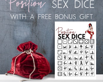 Position Sex Dice, Kinky Sex Dice, Sex Position Game, Sexy Dice Game, Naughty Dice, Printable Sex Game, Couples Dice Game, Foreplay Game