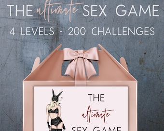 Naughty Christmas: 4 Sex Games, Anniversary Gift, 200 Sex Challenges, Couples Game in 4 levels from Playful to Extreme