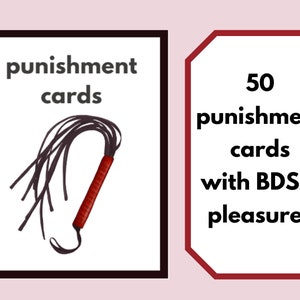 BDSM Game Punishment Cards Printable Sex Game BDSM Etsy bdsm-game-punishment-cards-printable-sex-game-bdsm-etsy