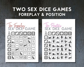 Sexy Valentine: Positions and Foreplay Sexy Dice Games, Bundle of Sex Games