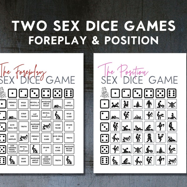 Sexy Valentine: Positions and Foreplay Sexy Dice Games, Bundle of Sex Games