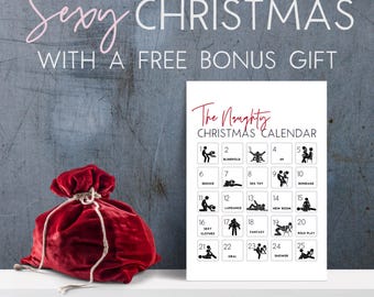 Sexy Advent Calendar, Naughty Christmas, Sex Challenge, Printable Sex Game, Sexy Christmas Gift