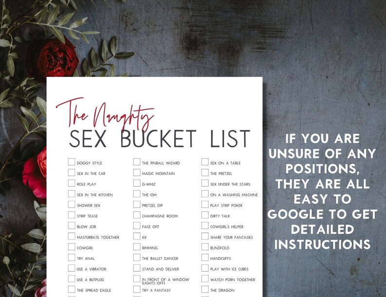 Sex Bucket List Sex Challenge Printable Sex Game Etsy Australia sex-bucket-list-sex-challenge-printable-sex-game-etsy-australia