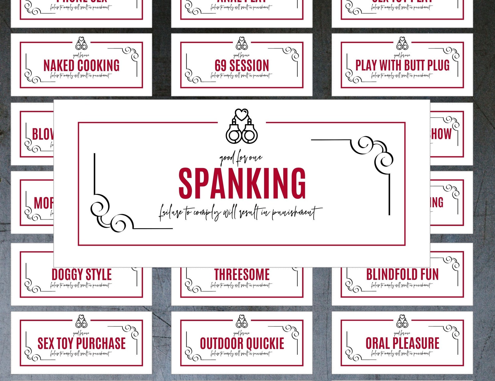 Sex Coupons 100 Submissive Sex Coupons Kinky Coupons BDSM Etsy