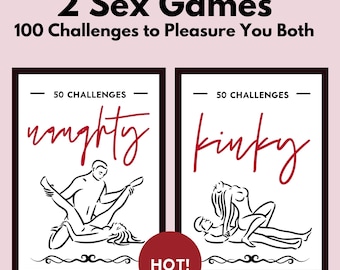 Sex Games, 100 Sex Challenges, 50 Kinky Sex Coupons, 50 Naughty Sex Coupons