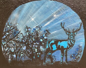 Deer in the Headlights - Etsy
