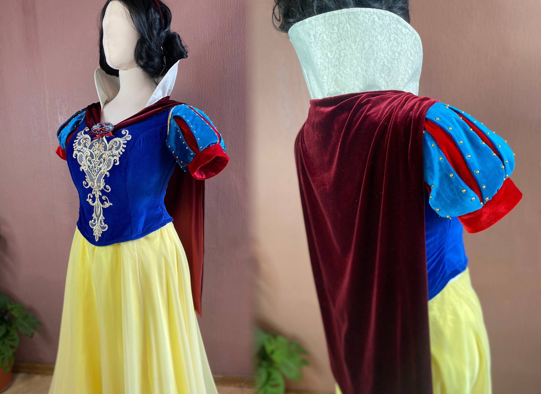 Princess Snow White and the Seven Dwarfs Disney Cartoon Etsy