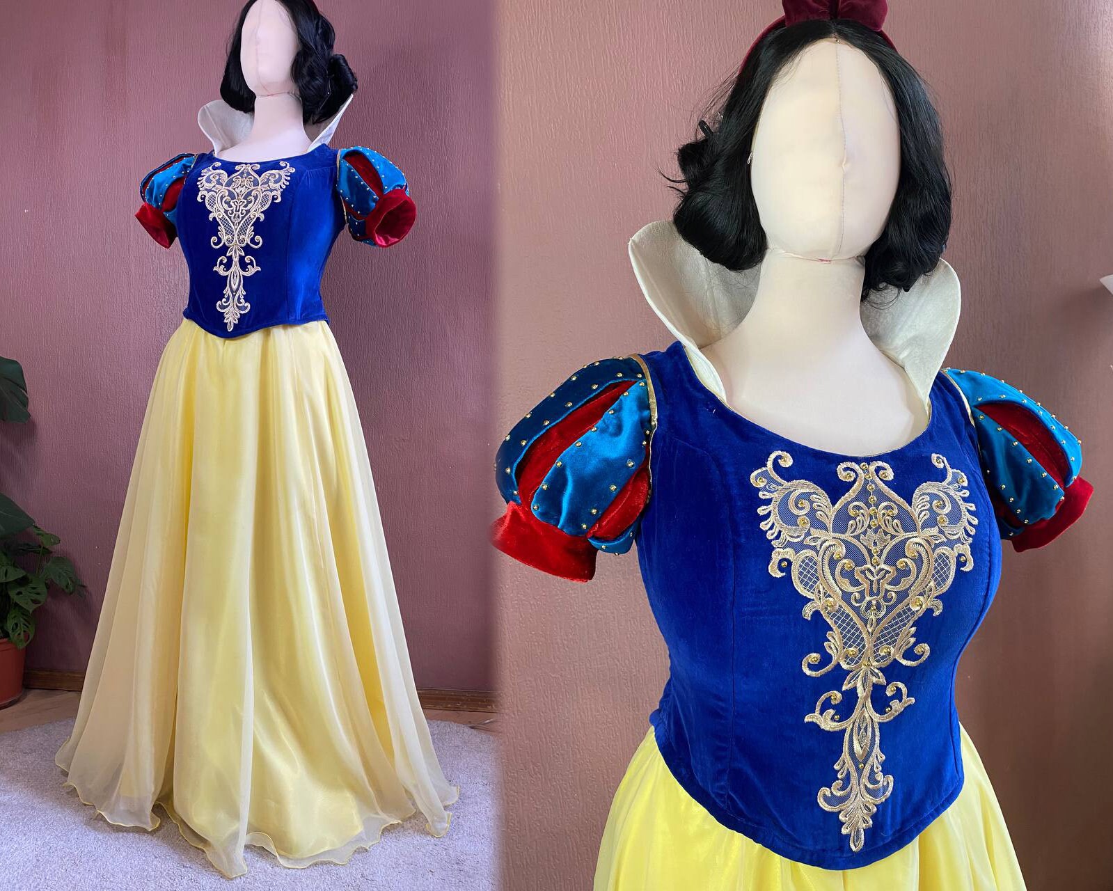 Princess Snow White and the Seven Dwarfs Disney Cartoon Etsy