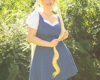 Vestido de cosplay de lunares de Usagi Tsukino: disfraz de Sailor Moon