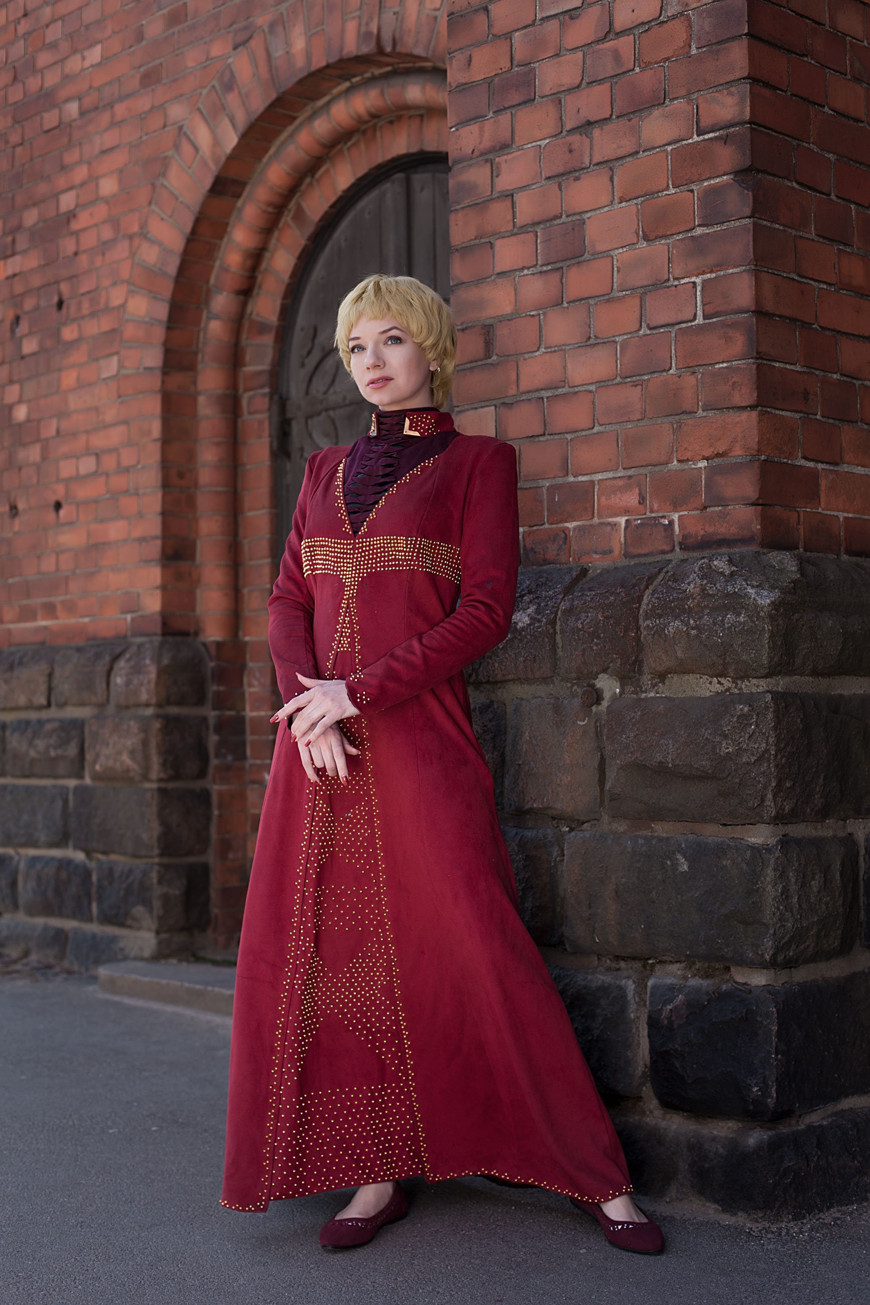open lace back dress Cersei Lannister Womens Costume