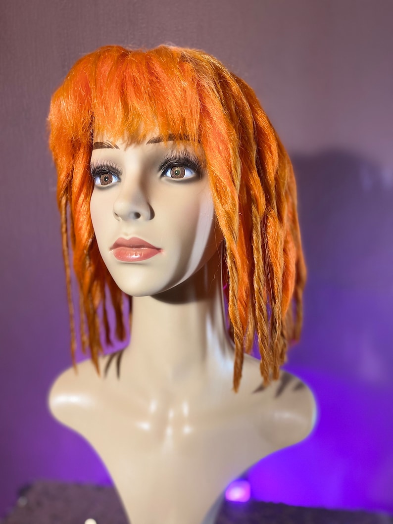 Leeloo Dallas косплей парик Пятый элемент НА ЗАКАЗ - Etsy