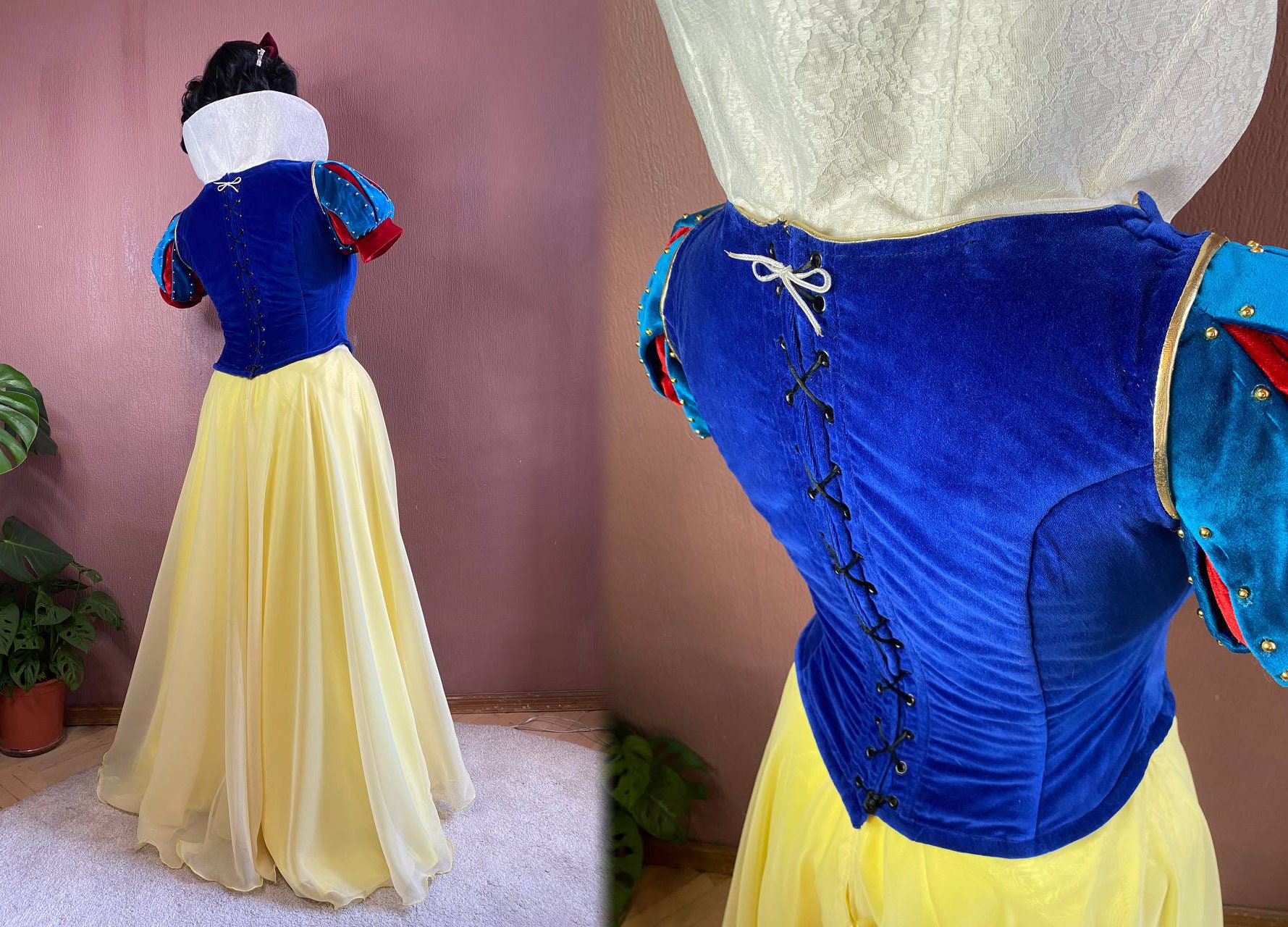Princess Snow White and the Seven Dwarfs Disney Cartoon Etsy
