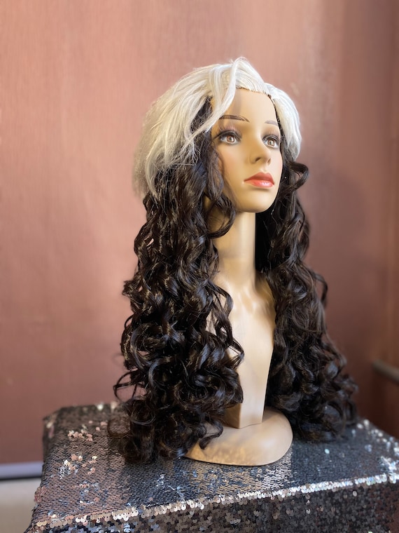 X-men Rogue wig X-Men Rogue White Auburn Mixed Lace Front Wig | WigIsFashion main image 3