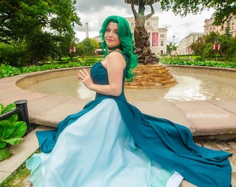 Cosplay-jurk prinses Neptunus: Sailor Moon Michiru Kaioh-kostuum