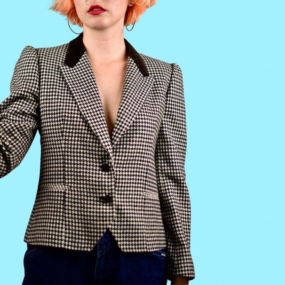 1980’s Houndstooth Blazer - image 1