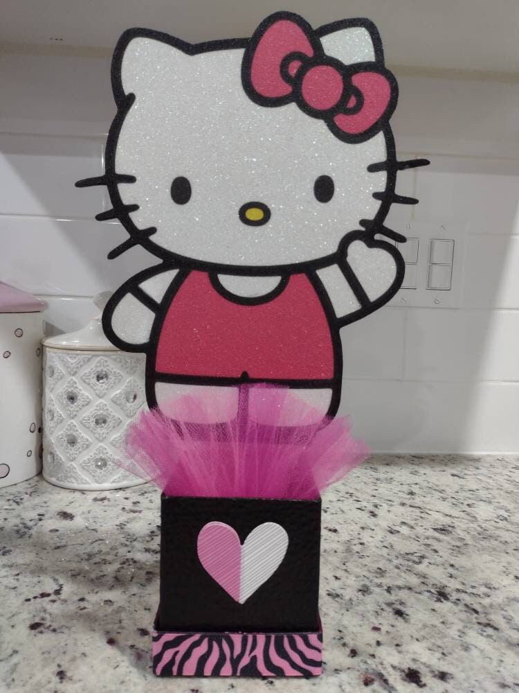 Hello Kitty centerpieces decorations birthday party or gift