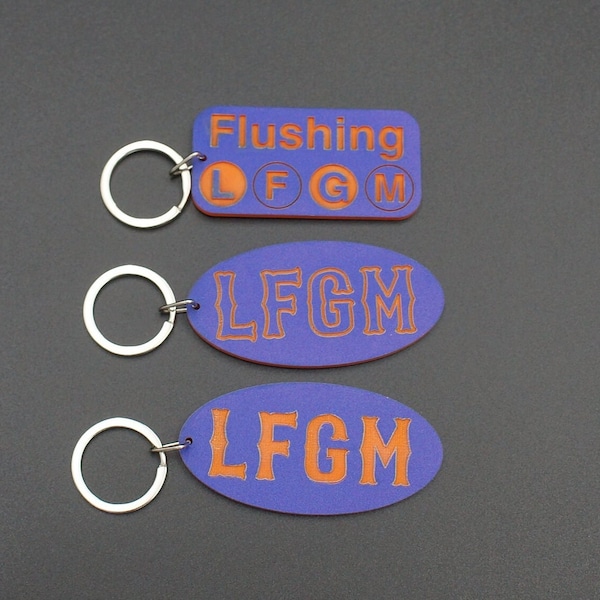 LFGM Flushing Keychain/Computer Bag Tag