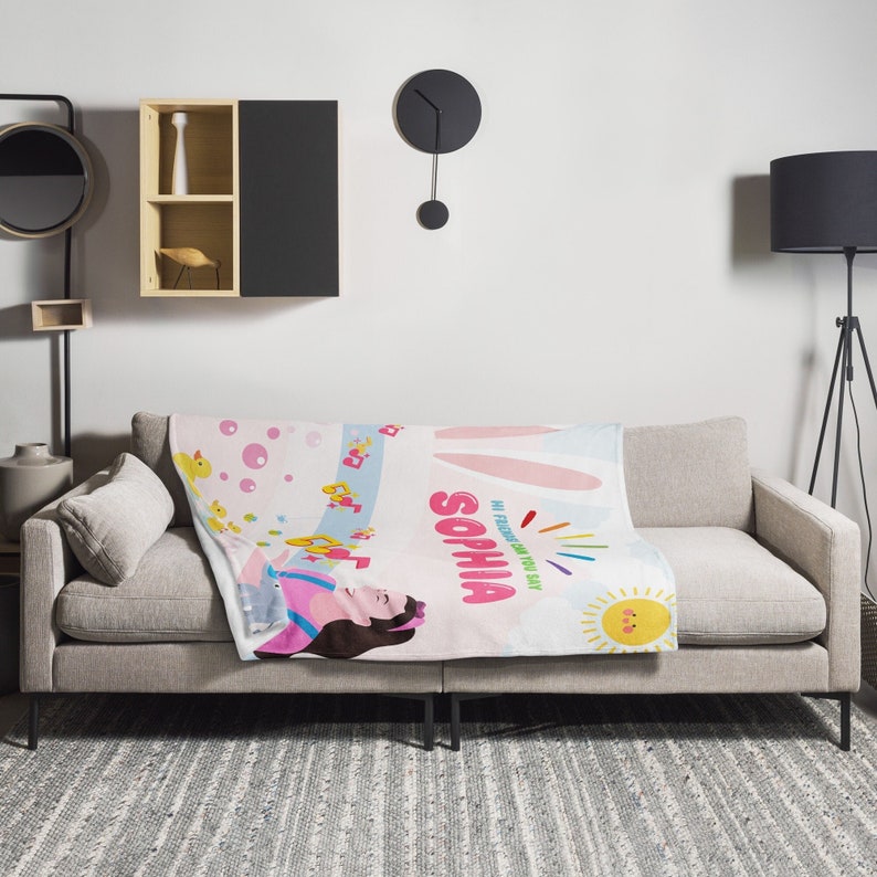 Ms. Rachel Blanket, Baby Blanket, Toddler Blankets, Song for Littles