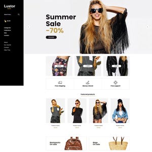 Lustor – Mode Shopify 2.0-tema